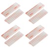 JUMINIZ 8 Pieces (4 Sets) EZ Pass Mounting Strips with