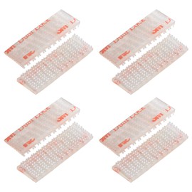 JUMINIZ 8 Pieces (4 Sets) EZ Pass Mounting Strips with Adhesive for EZ Pass/iPass Illinois/Sunpass Cars Windshield Toll Transponder Holders Sticky Replacement Double Sided Tape Sticker