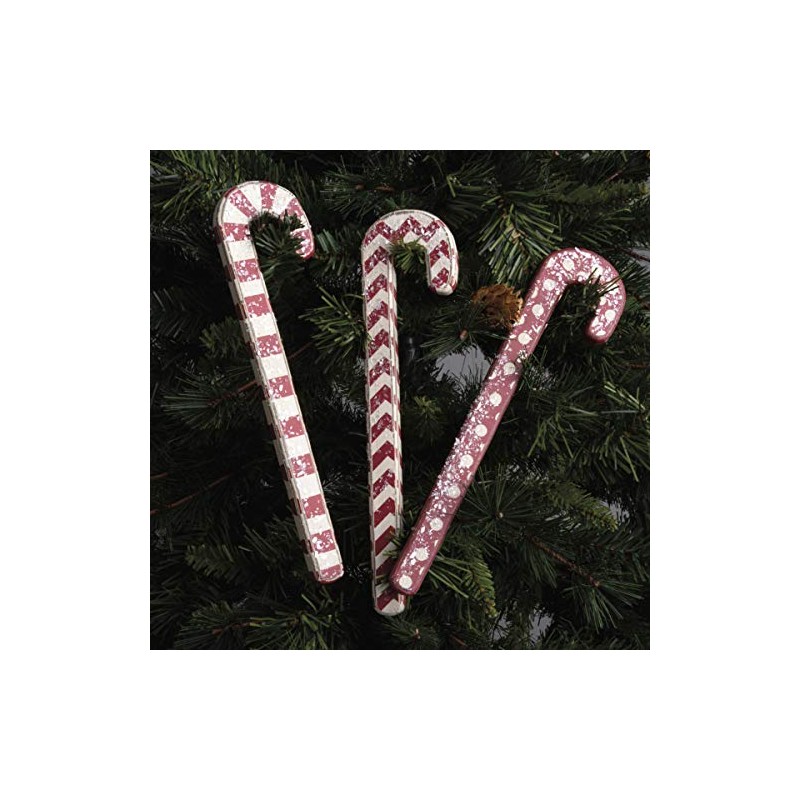 Primitives by Kathy 22592 Christmas Red & White Candy Canes,