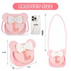 URSKYTOUS Toddler Purse Gifts for Girl Kids Little Initial Mouse