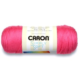 Simply Soft Brites 6 Oz. Yarn: Watermelon
