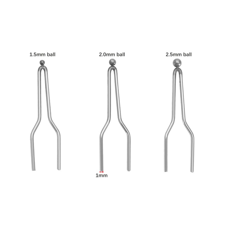 Micro Traders 6Pcs Pyrography Wire Tips Wood Burning Ball Tips