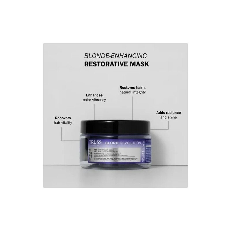 Truss Mascarilla Blond Revolution 180g Reconstrucción