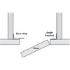 Solmer LTD 10 pcs x Hafele Metal Cabinet Door Stopper