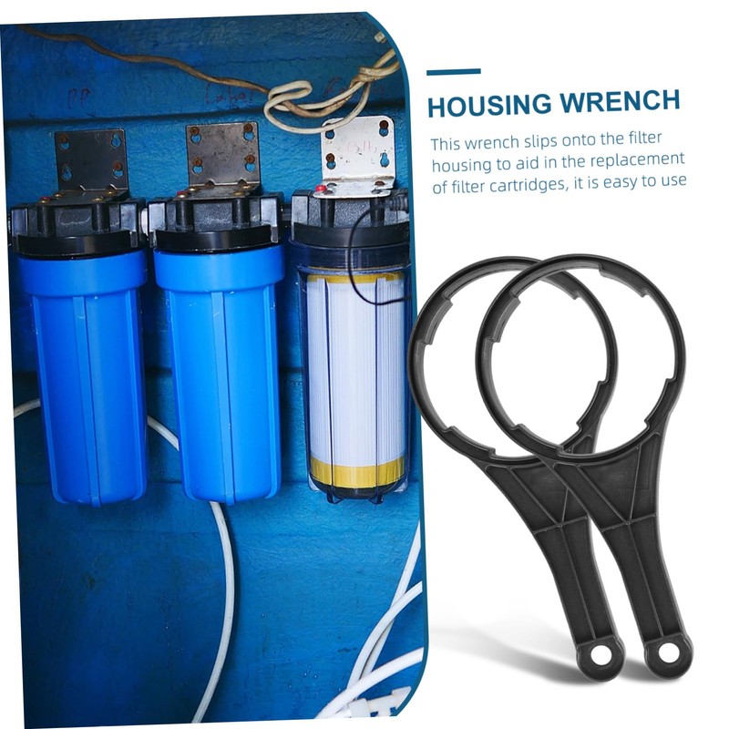 LIFKOME 4Pcs Water Filter Wrench Housing Spanner for Reverse Osmosis