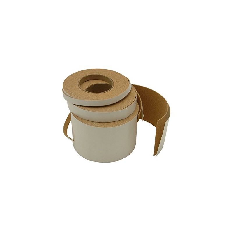 J.V. Converting CORK-1/LBRN0525 JVCC CORK-1 Adhesive-Backed Cork Tape: 1/2" x