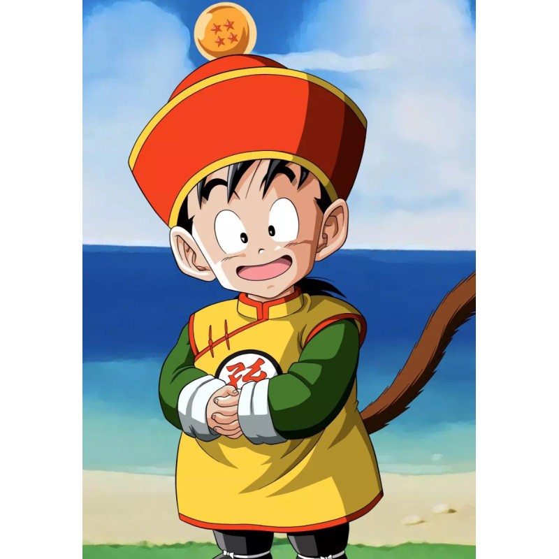 HK Figura Dragon Ball Z Goku Son Gohan Niño Esfera