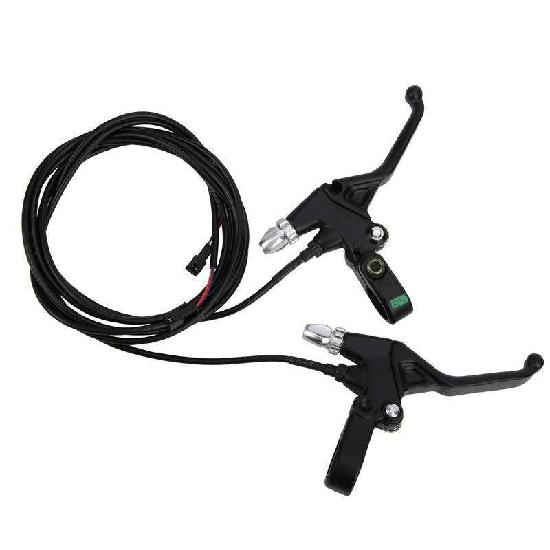 1Pair Electric Bicycle Scooter EBike Conversion Accessory Electronic Brake Lever