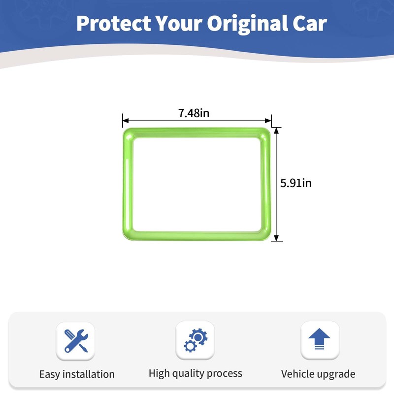 RT-TCZ - Cubierta de Marco de navegación para salpicadero, visualización