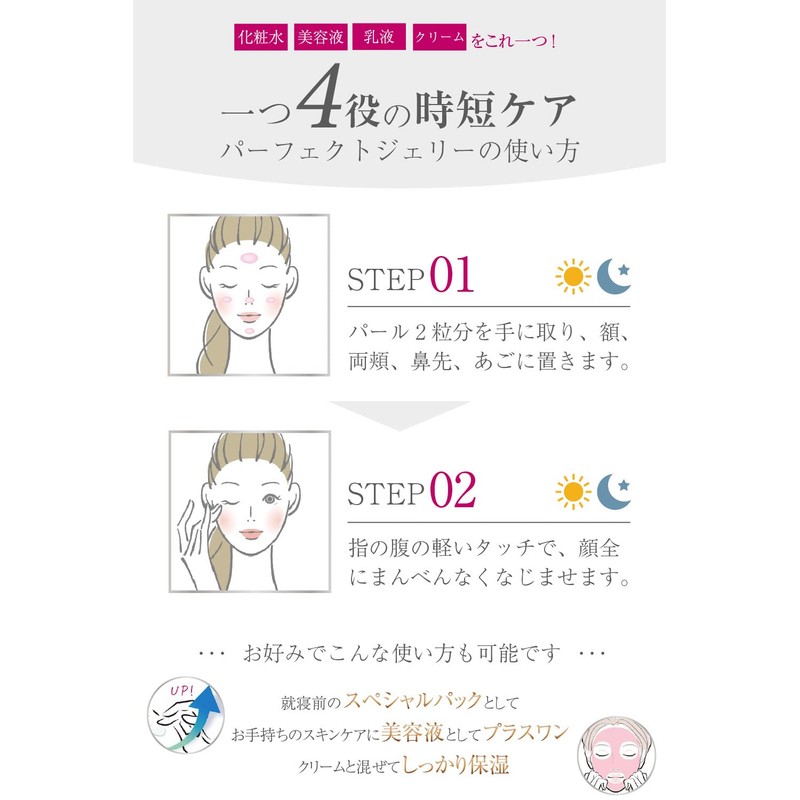 [Night Pack Provides Plenty of Moisturizing] Nano Crisfair Perfect Jelly