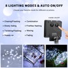 JMEXSUSS 4 Pack 100 LED Solar String Lights for Outside,