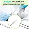 Stainless Steel General - Purpose Forceps with Fine Precision Tips