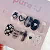 ❷⓿❷❸Black RabbitHandmade Nail Tips - Short Nose Pin / ❷⓿❷❸흑토끼수제네일팁