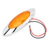 4pcs 6.5in 16LED Oval Side Marker Light 12V DC Shockproof
