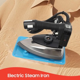 Cozyel Professional Gravity Feed Industrial Electric Steam Iron,1200w Gravity Feed Steam Iron Industrial Iron Machine With 4L Tank & Scald-Prevention Plate, For Dry Ironing Or Ironing With Steam