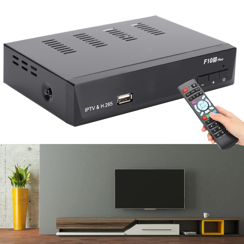 iBRAVEBOX F10S PLUS H.265 for IPTV DVB for S2 POWERVU