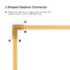FCOB COB 2 Pin 5 mm L-Shaped Connector Kit 6