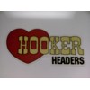 Hooker Headers Vintage Drag Racing window sticker decal NHRA Rat