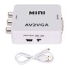 VGA AV Converter Adapter, Video Converter, Video Adapter, AV to
