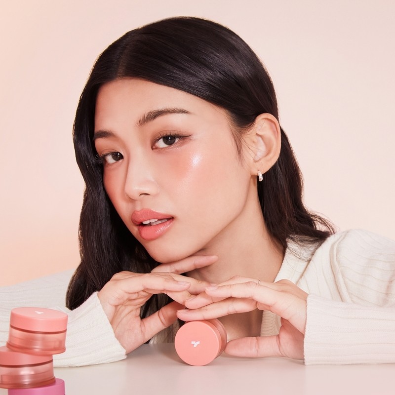 TONYMOLY Cheek Tone Lip And Cheek Duo Balm - [mari