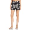 Hurley Junior's Standard Floral Active 5" Inch Volley Short, Black