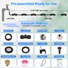 GOXAWEE Misting System, 26FT (8M) Misting Line + 7 Brass
