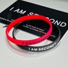 2-pack-GOD IS FIRST BRACELET I AM SECOND Motivational Message man