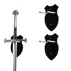 Sword wall mount sword stand wall hook display hanger wall