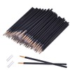 eBoot 100 Pack Disposable Eyeliner Brush Eyelash Serum Brushes Eyeshadow