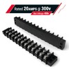 MGI SpeedWare Double Screw Terminal Junction Block 300V/20A, Row Barrier
