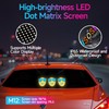 esonstyle LED Light Signs for Car, 23''x 4'' Flexible LED