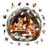 KaayeeWood Wooden Puzzle for Adults, 300 Pieces 3D Vision Effect
