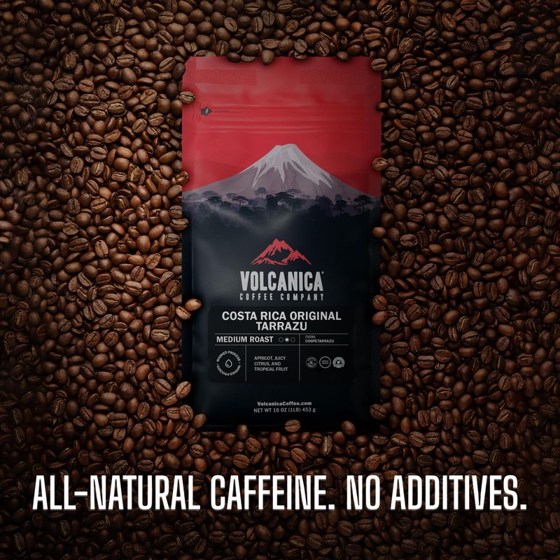 Low Acid Coffee, Blend of Natural Low Acidic Coffee, Ground,