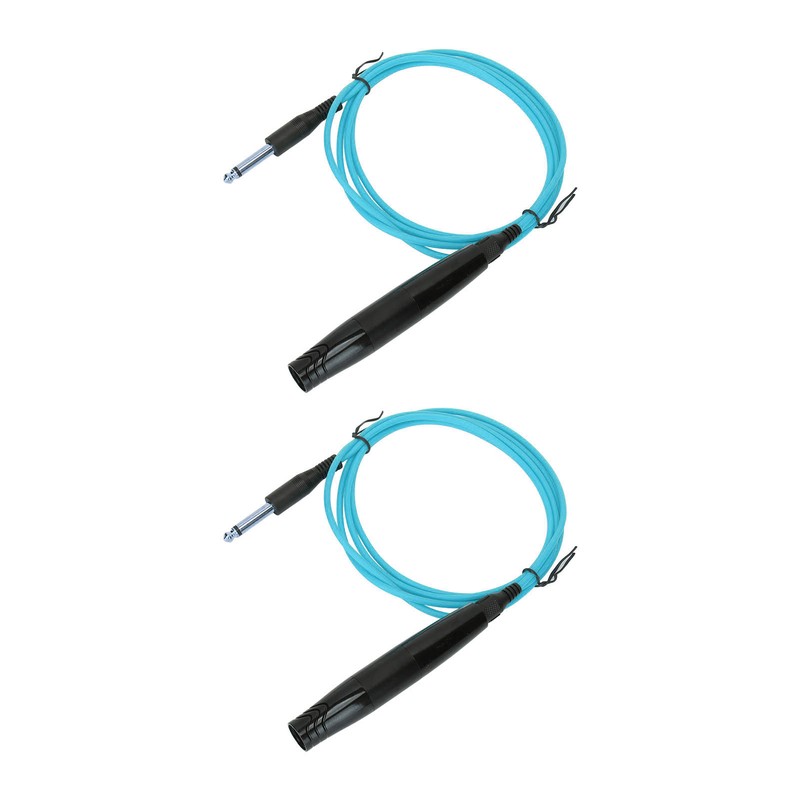 2pcs 5.9ft Tattoo Clip Cords RAC Interface Professional Copper Silicone