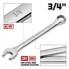 Powerbuilt 3/4-inch SAE Combination Wrench, 12 Point Double Ended Box