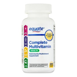 Equte Multivitamínas Completo Para Adultos 200 Cápsulas