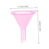 Baluue 90pcs Small Funnel Liquid Filling Funnels Tiny Funnels for
