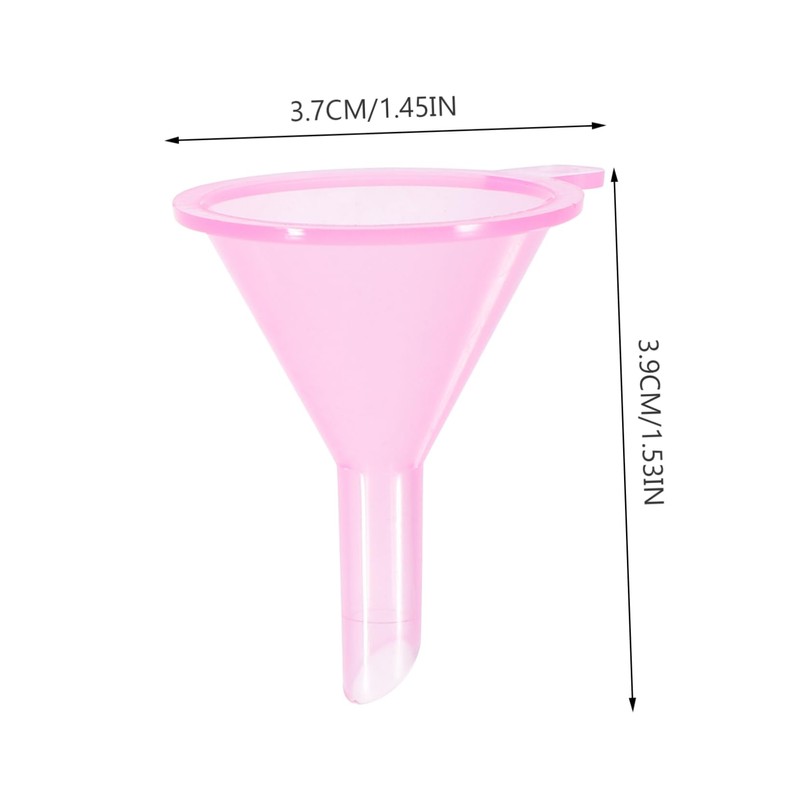 Baluue 90pcs Small Funnel Liquid Filling Funnels Tiny Funnels for