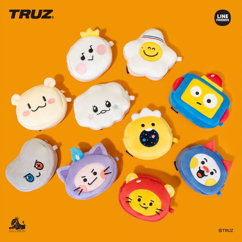Solomon Shoji TRUZ Face Pouch, Cosmetic Pouch, Cosmetic Pouch, Accessory
