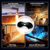 UpaClaire Welding Goggles All Around Safety Welding Lens Anti-Scratch Goggles
