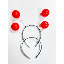 New valley warbler Pickleball Headbands for Pickleball Lovers, Pickleball Head Bopper, Party Supplies (Red)