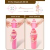 TOVICE Letter Charm Accessories for Owala Water Bottle 24-40oz, 3PC