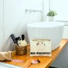 Mr. & Mrs. Panda Personalisierte Schminktasche Einhorn Stolzieren Größe M