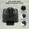 Mandark Car Compass, Adjustable Dashboard Vehicle Direction Navigation Ball, Portable