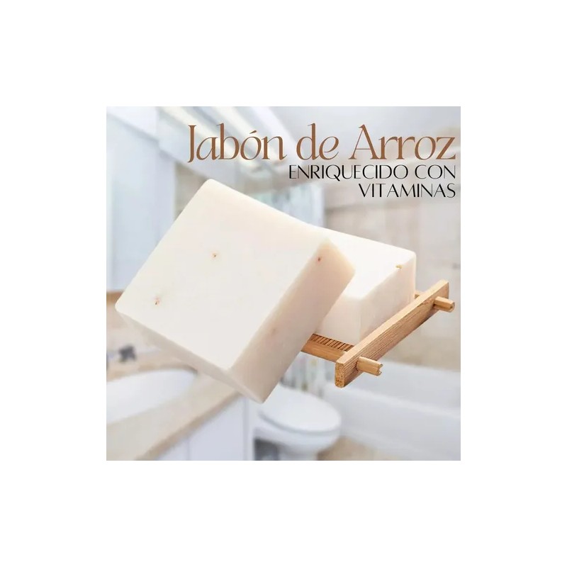 Cuidado Facial Exfoliante + Jabón Arroz + Serum B5 Hidrata