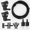 Click&Fit Repair kit Windshield washer Nozzles compatible with Jeep Wrangler