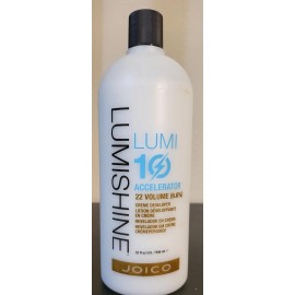Joico Lumishine Lumi 10 Accelerator 22 Vol (6.6 %) Creme Developer 32 fl oz