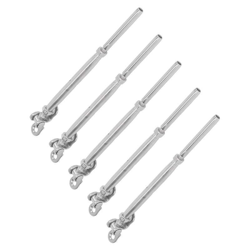 5PCS Thread Swage Lag Screw Stainless Steel 3/16in Cable Railing
