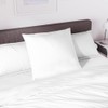 Polycotton Flat Sheet 240 x 300 cm Percale White by