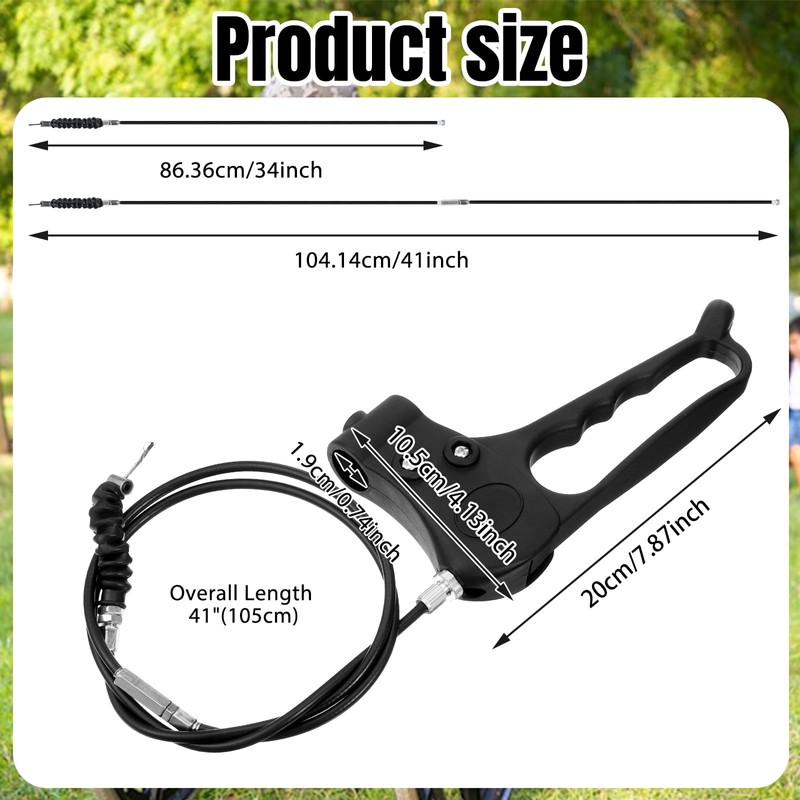 Brake Handle Replacement for Rollator Walker, Rollator Replacement Hand Brake